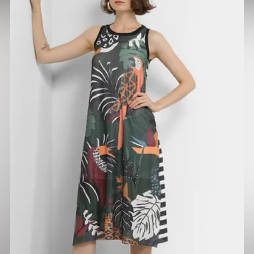 Farm Rio tropical forest dress